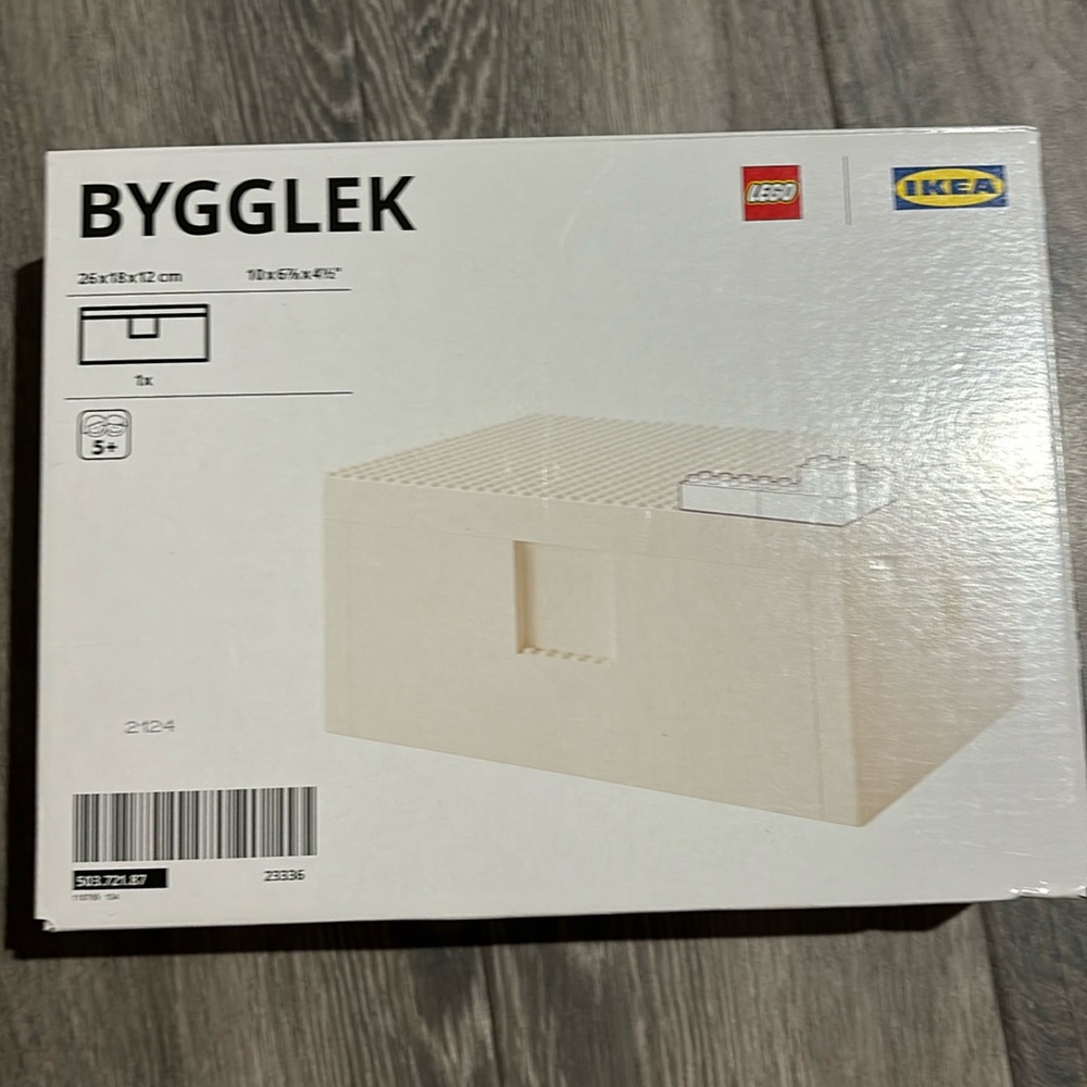 BYGGLEK  10 X 6 7/8” X 4 1/2” brand new in box lego ikea